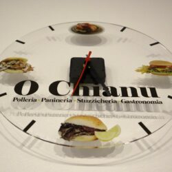 Orologio da parete in Plexiglas Trasparente Regplex Incisione/Foto/Logo Personalizzato - immagine 4