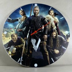 Orologio da parete in Plexiglas Vikings Regplex tema Serie TV - immagine 5