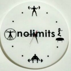 Orologio da parete in plexiglass Bianco Regplex Incisione/Foto/Logo Personalizzato - immagine 3