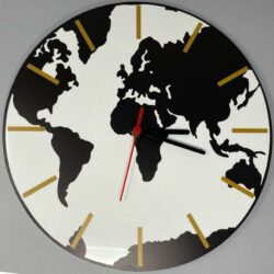 Orologio da parete in Plexiglass Regplex Mappamondo - immagine 2