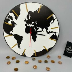 Orologio da parete in Plexiglass Regplex Mappamondo - immagine 3