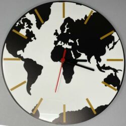 Orologio da parete in Plexiglass Regplex Mappamondo