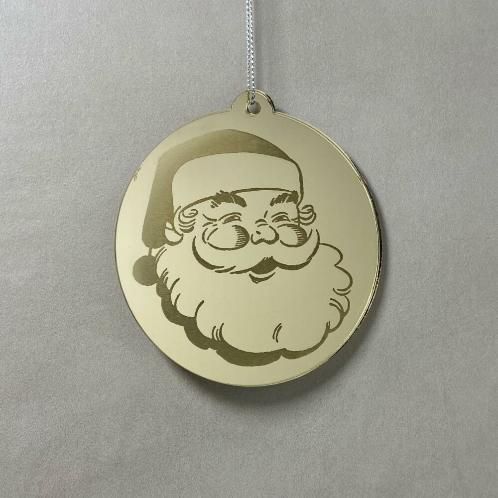 Pallina di Natale con incisione Decorazioni Regplex in Plexiglas PN-83 - immagine 2