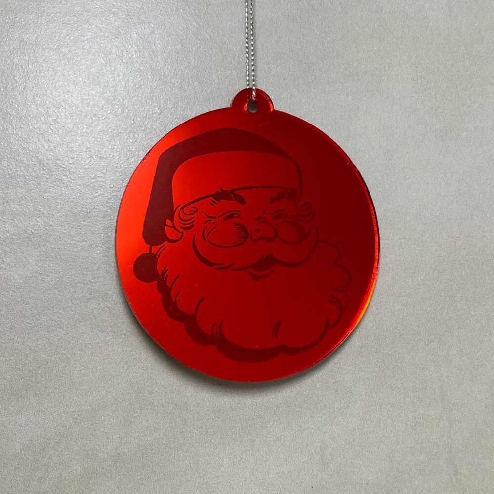 Pallina di Natale con incisione Decorazioni Regplex in Plexiglas PN-83 - immagine 3
