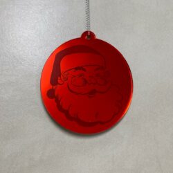 Pallina di Natale con incisione Decorazioni Regplex in Plexiglas PN-83 - immagine 3