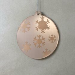 Pallina di Natale con incisione Regplex in Plexiglas PN-47 - immagine 3