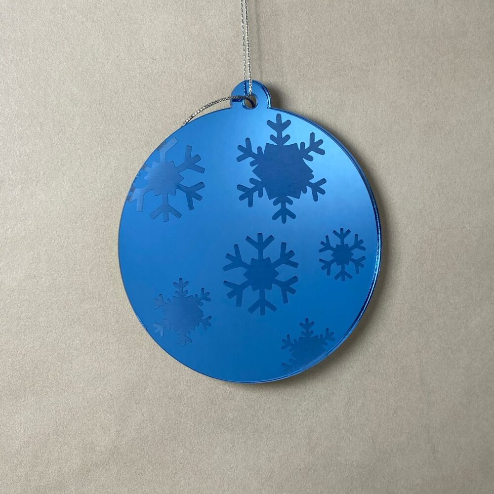 Pallina di Natale con incisione Regplex in Plexiglas PN-47 - immagine 4