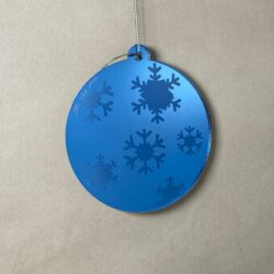 Pallina di Natale con incisione Regplex in Plexiglas PN-47 - immagine 4