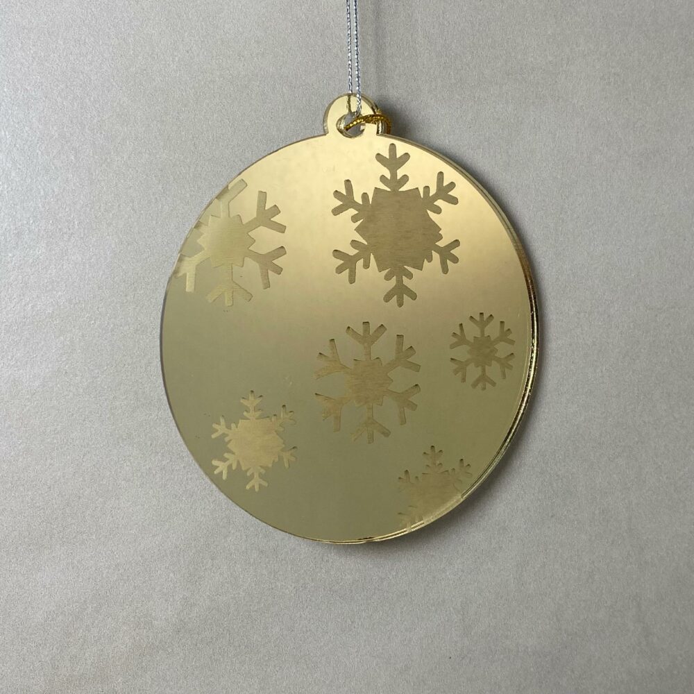 Pallina di Natale con incisione Regplex in Plexiglas PN-47 - immagine 5