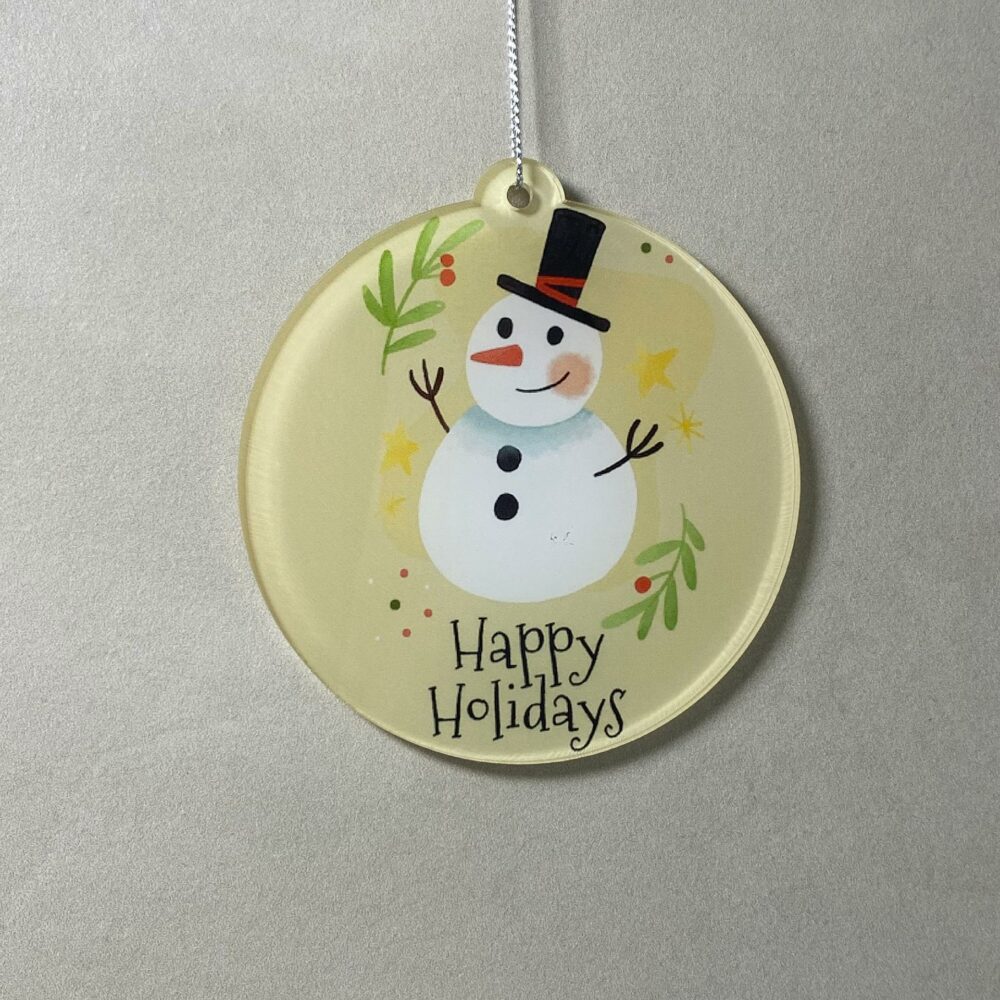 Pallina di Natale con stampa Regplex in Plexiglas PN-111 - immagine 2