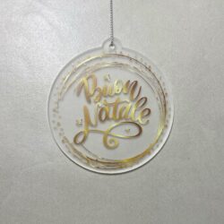 Pallina di Natale con stampa Regplex in Plexiglas PN-112 - immagine 2