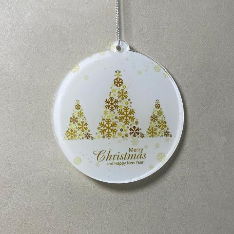 Pallina di Natale con stampa Regplex in Plexiglas PN-115