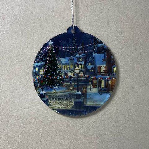 Pallina di Natale con stampa Regplex in Plexiglas PN-116