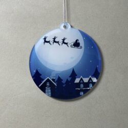 Pallina di Natale con stampa Regplex in Plexiglas PN-118 - immagine 2
