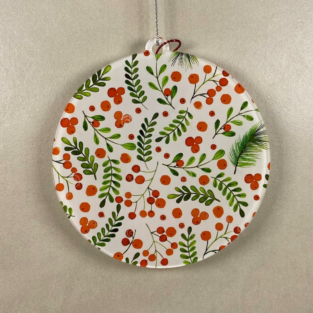 Pallina di Natale con stampa Regplex in Plexiglas PN-39 - immagine 2