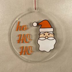 Pallina di Natale con stampa Regplex in Plexiglas PN-40