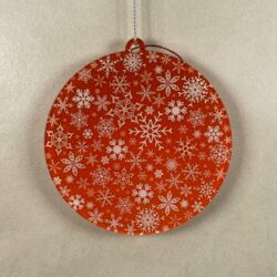 Pallina di Natale con stampa Regplex in Plexiglas PN-44 - immagine 2