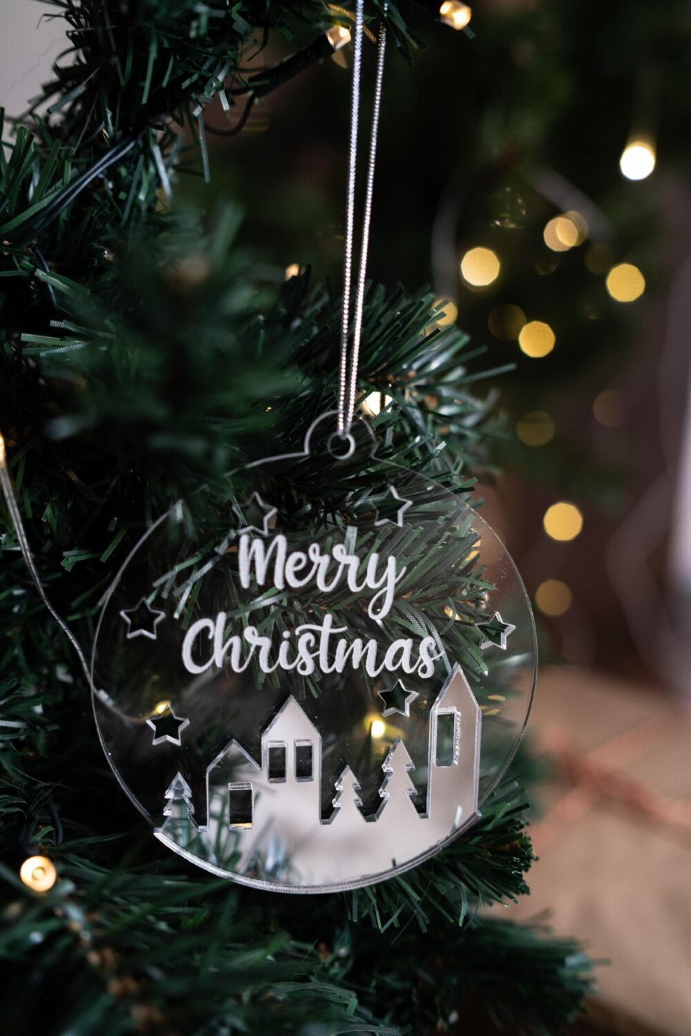 Pallina di Natale - Merry Christmas - Regplex in Plexiglas PN-19 - immagine 2