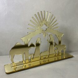 Presepe moderno specchiato Regplex in Plexiglass - immagine 2