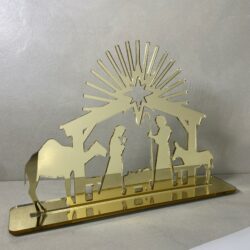 Presepe moderno specchiato Regplex in Plexiglass - immagine 3