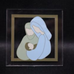 Quadretto Religioso in Plexiglas in versione accessorio per Bomboniera Regplex Personalizzabile - immagine 2