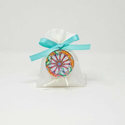 Ruota di Carretto in Plexiglas in versione accessorio per Bomboniera Regplex Personalizzabile - immagine 2