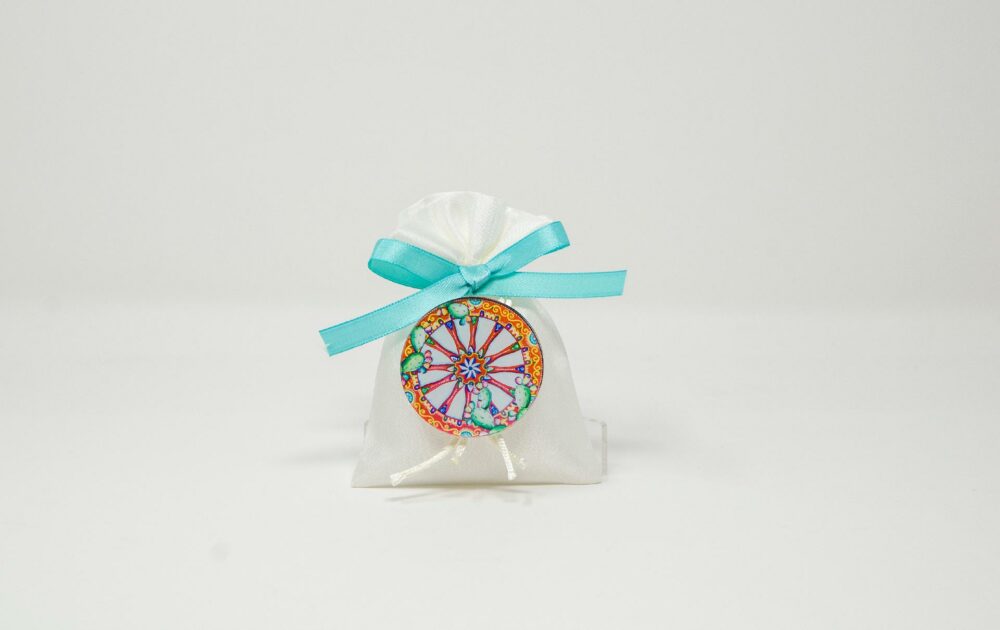 Ruota di Carretto in Plexiglas in versione accessorio per Bomboniera Regplex Personalizzabile - immagine 4