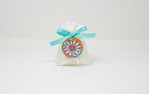 Ruota di Carretto in Plexiglas in versione accessorio per Bomboniera Regplex Personalizzabile