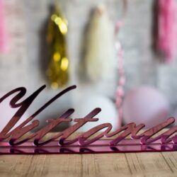Scritta - Nome - in Plexiglas Regplex Personalizzata - immagine 3