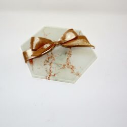 Sottobicchieri Esagonali in Plexiglas Regplex Effetto Marmo - immagine 5
