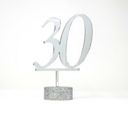 Top Cake - Numero - in Plexiglas Regplex Decorazione per Torta Personalizzata - immagine 2