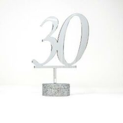 Top Cake - Numero - in Plexiglas Regplex Decorazione per Torta Personalizzata